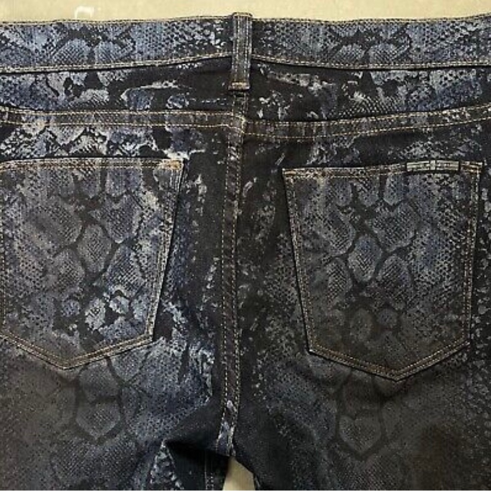Hudson Jeans Snakeskin Print Denim Size 25 - Picture 5 of 10